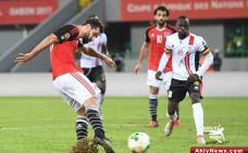 صورة| اللجنة المنظمة تعلن أفضل لاعب خلال مباراة مصر وأوغندا